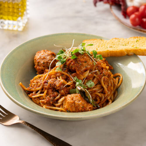 Meatball Spaghetti
