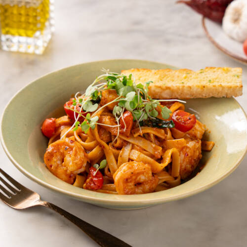 Prawn Fettuccine